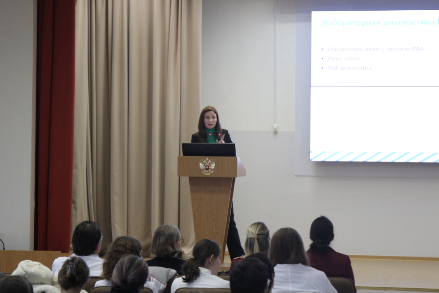 Сотрудники Роспотребнадзора рассказали студентам Педиатрического университета о профилактике ВИЧ-инфекции 3