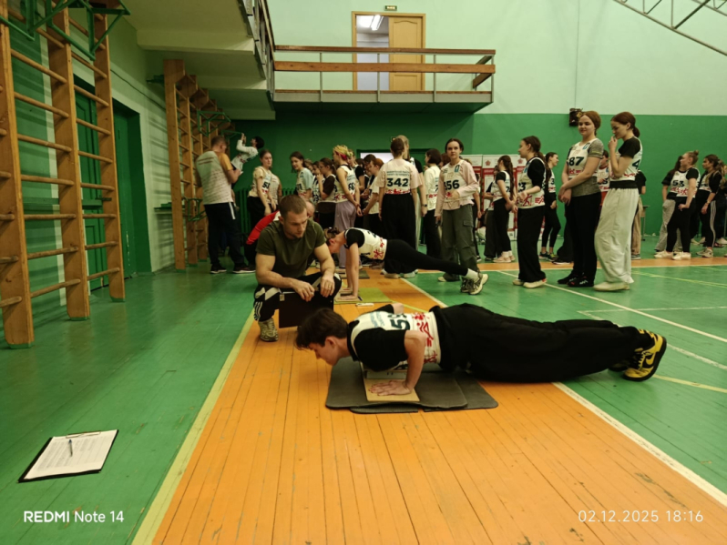 Более 250 будущих врачей сдали нормативы ГТО в Педиатрическом университете 5