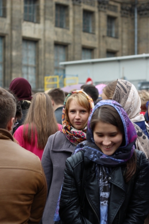 Педиатрический университет принял участие в крестном ходе 12 сентября 11