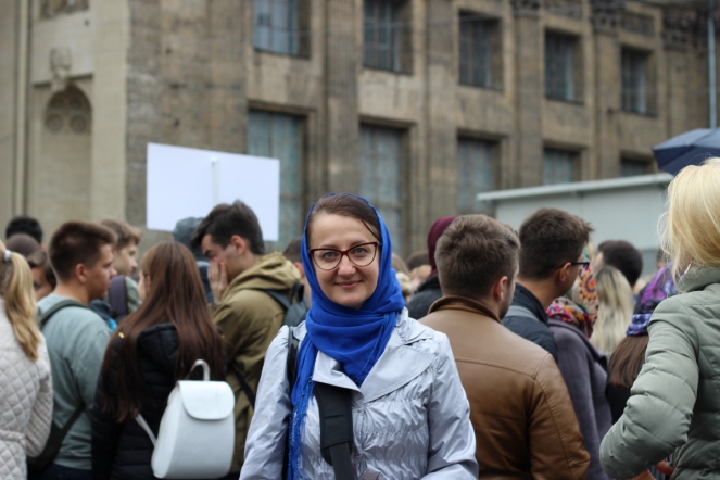 Педиатрический университет принял участие в крестном ходе 12 сентября 14