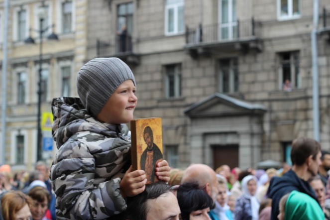 Педиатрический университет принял участие в крестном ходе 12 сентября 20
