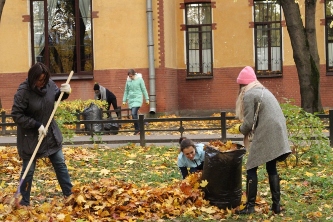 СПбГПМУ принял участие в общегородском субботнике 4