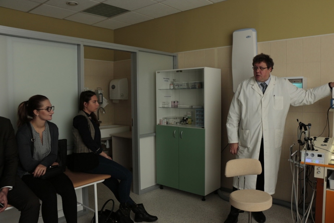 Участники СНО ЛОР-кафедры познакомились с работой фониатра в Мариинском театре 1