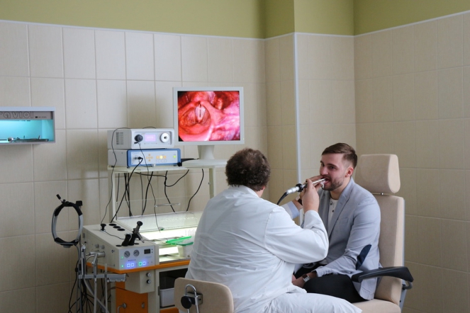 Участники СНО ЛОР-кафедры познакомились с работой фониатра в Мариинском театре 2