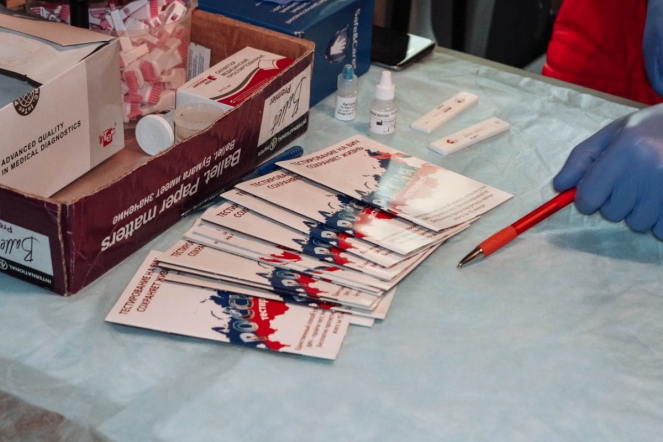 Акция в преддверии международного дня борьбы со СПИДом прошла в СПбГПМУ 5