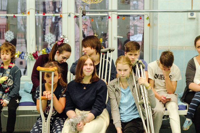 Новогодний праздник для пациентов Хирургии 3