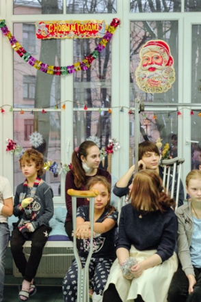 Новогодний праздник для пациентов Хирургии 4