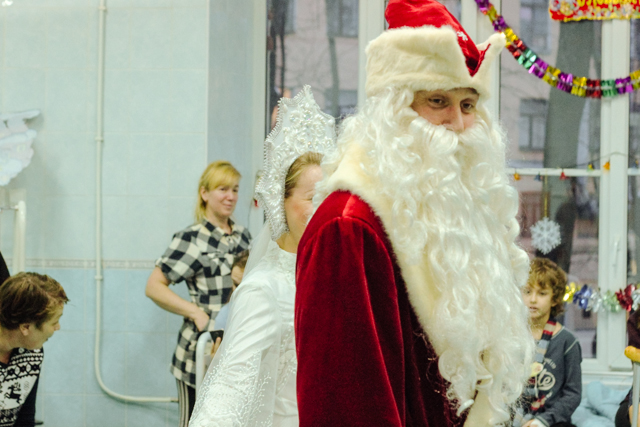 Новогодний праздник для пациентов Хирургии 5