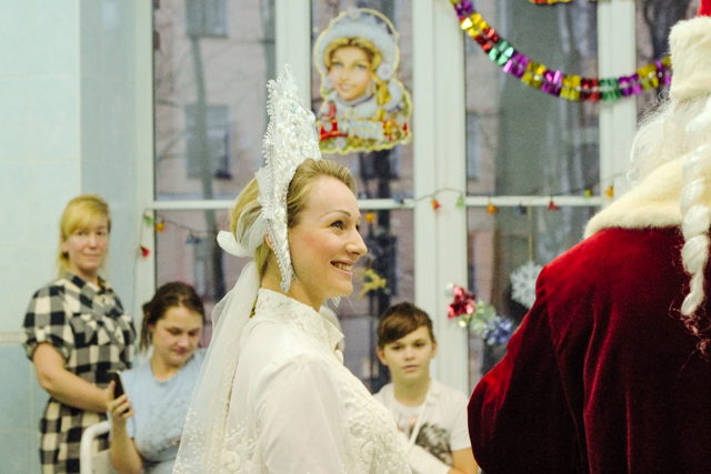 Новогодний праздник для пациентов Хирургии 6