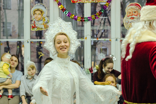 Новогодний праздник для пациентов Хирургии 7