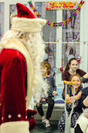 Новогодний праздник для пациентов Хирургии 9