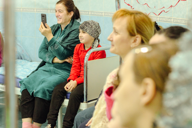 Новогодний праздник для пациентов Хирургии 13