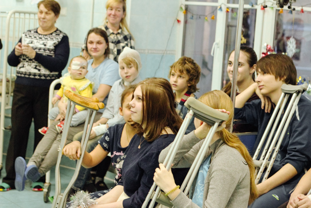 Новогодний праздник для пациентов Хирургии 21