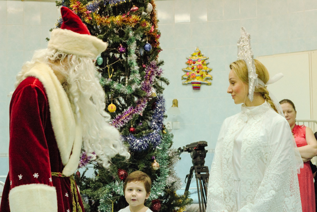 Новогодний праздник для пациентов Хирургии 23