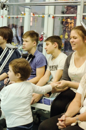 Новогодний праздник для пациентов Хирургии 27