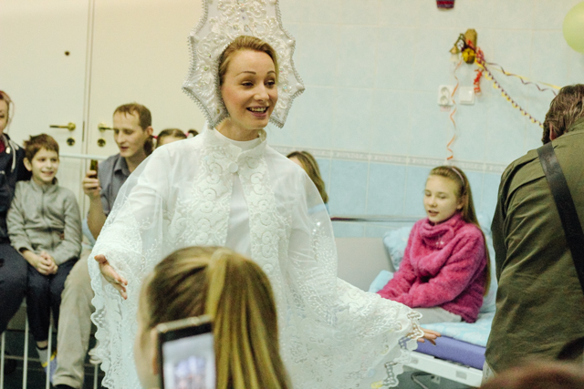 Новогодний праздник для пациентов Хирургии 30