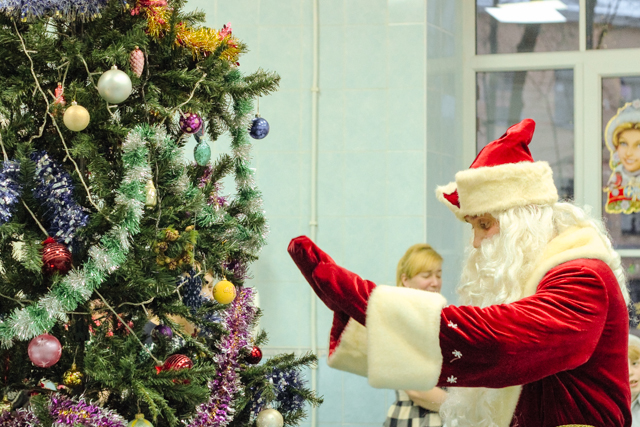 Новогодний праздник для пациентов Хирургии 31