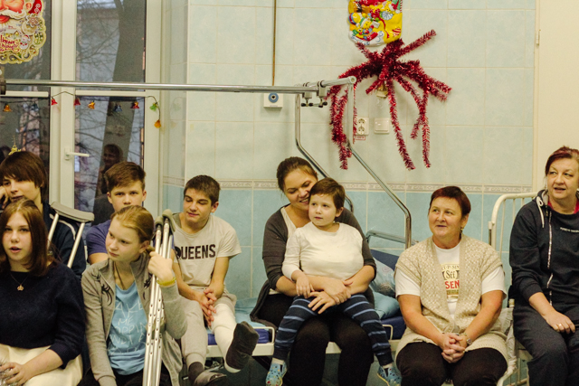 Новогодний праздник для пациентов Хирургии 33