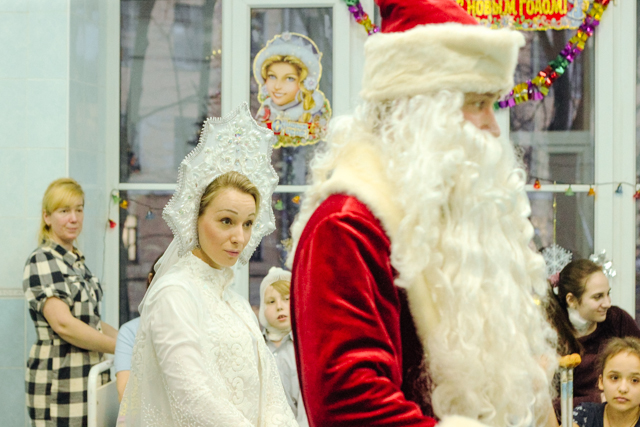 Новогодний праздник для пациентов Хирургии 35