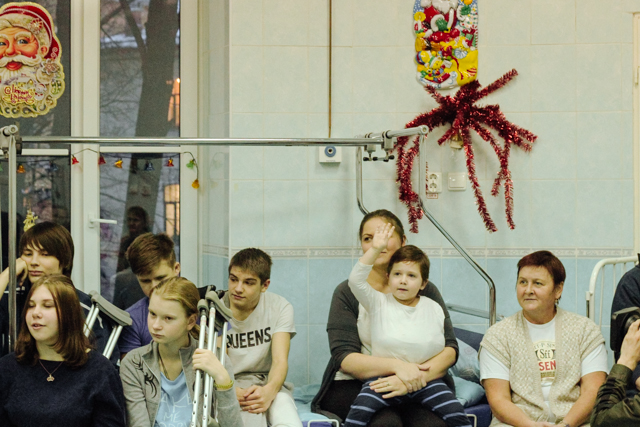 Новогодний праздник для пациентов Хирургии 36
