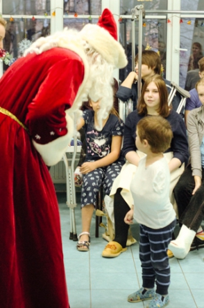 Новогодний праздник для пациентов Хирургии 37