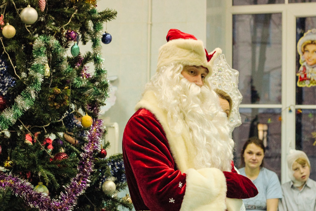 Новогодний праздник для пациентов Хирургии