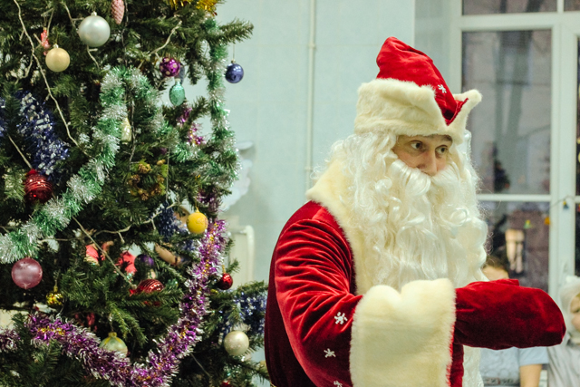 Новогодний праздник для пациентов Хирургии 43