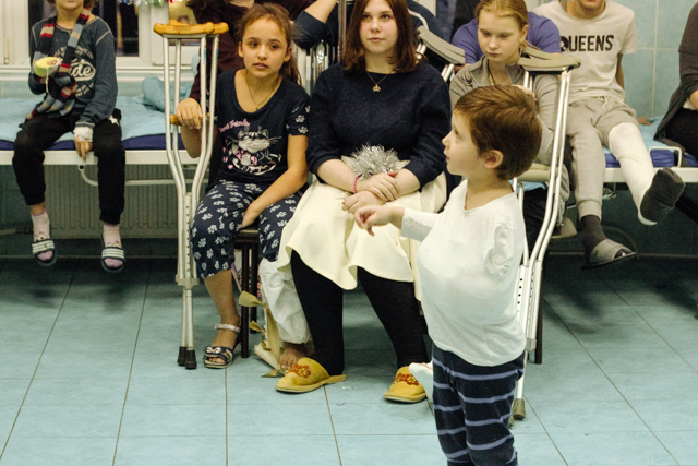 Новогодний праздник для пациентов Хирургии 50