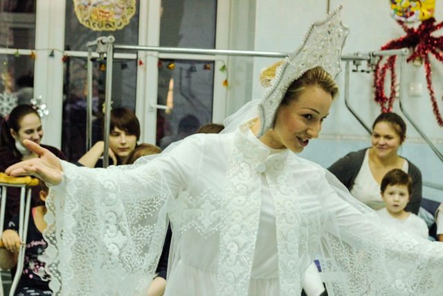 Новогодний праздник для пациентов Хирургии 54