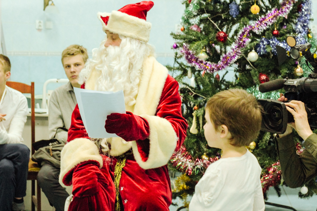 Новогодний праздник для пациентов Хирургии 57