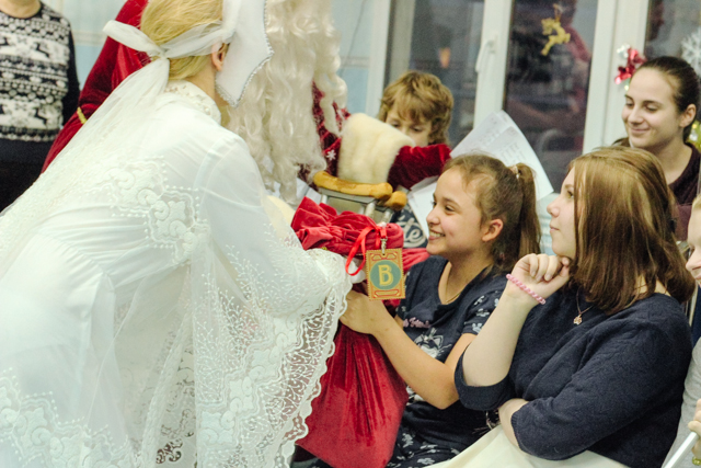 Новогодний праздник для пациентов Хирургии 70