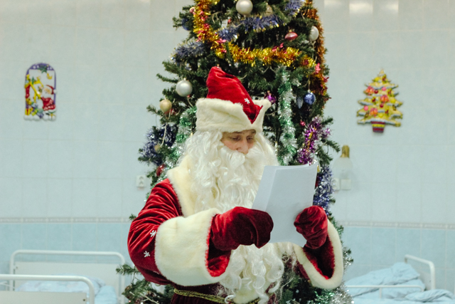 Новогодний праздник для пациентов Хирургии 73