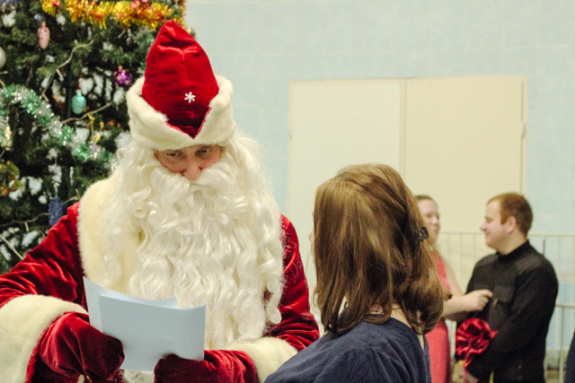 Новогодний праздник для пациентов Хирургии 75