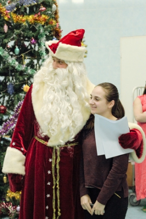 Новогодний праздник для пациентов Хирургии 76