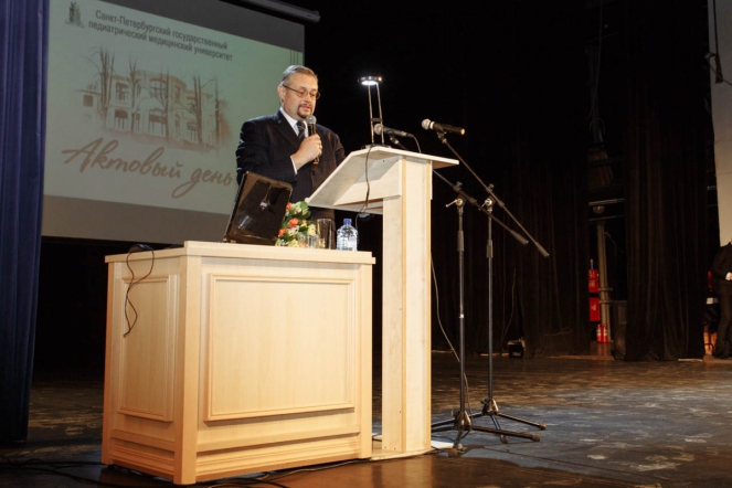 В СПбГПМУ состоялся торжественный актовый день 6