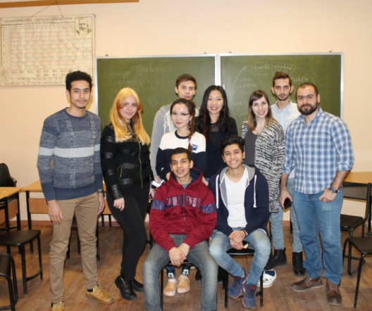 Иностранные студенты приняли участие в специальном тренинге