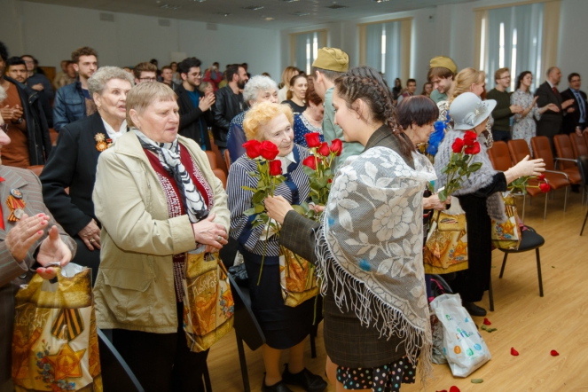 Гостями праздничного концерта в СПбГПМУ стали ветераны ВОВ 13