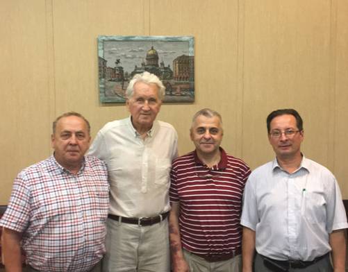 Экс декан младших курсов Б.П. Самодуров посетил СПбГПМУ