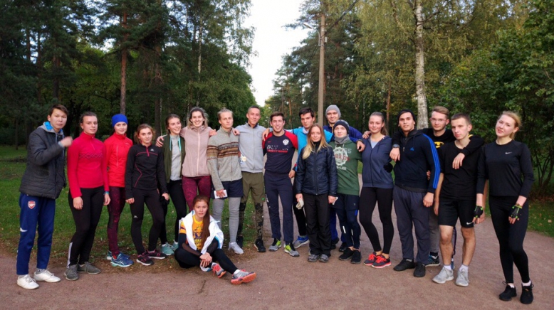 Студенты приняли участие в легкоатлетическом забеге