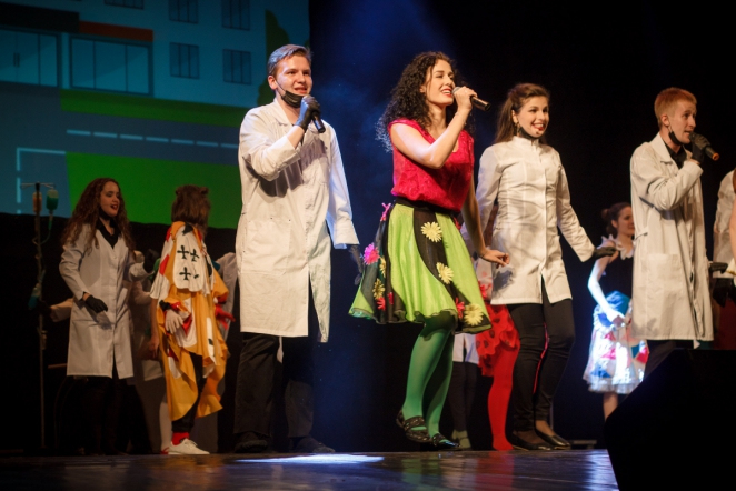 Команда СПбГПМУ — в финале фестиваля «Я — МОЛОДОЙ!» 2