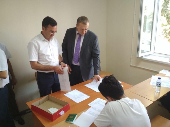 На вступительных испытаниях в ТашПМИ присутствовал эксперт СПбГПМУ