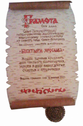 Наши студенты померились силами с «богатырями Ярослава» 5