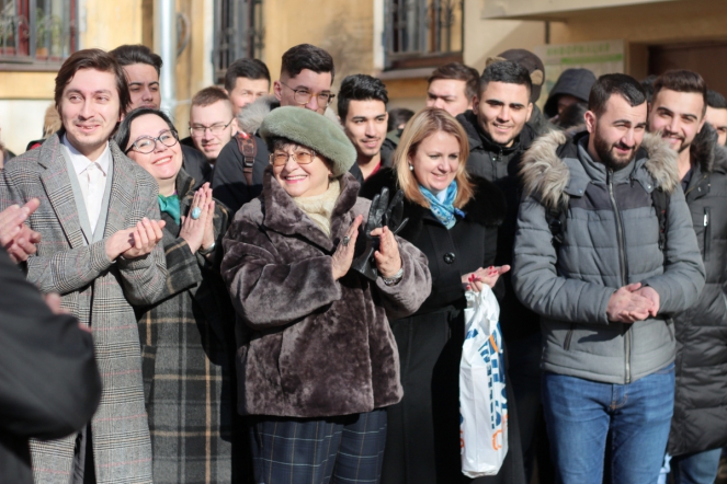 В СПбГПМУ состоялось открытие мемориальной доски в память о Владимире Моисеевиче Карасике 1