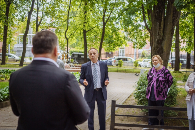 Памятная доска М.С. Маслову украсила хирургический корпус СПбГПМУ 5