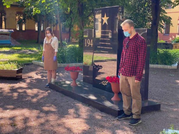 Сотрудники Педиатрического университета почтили память погибших в годы Великой Отечественной войны 2