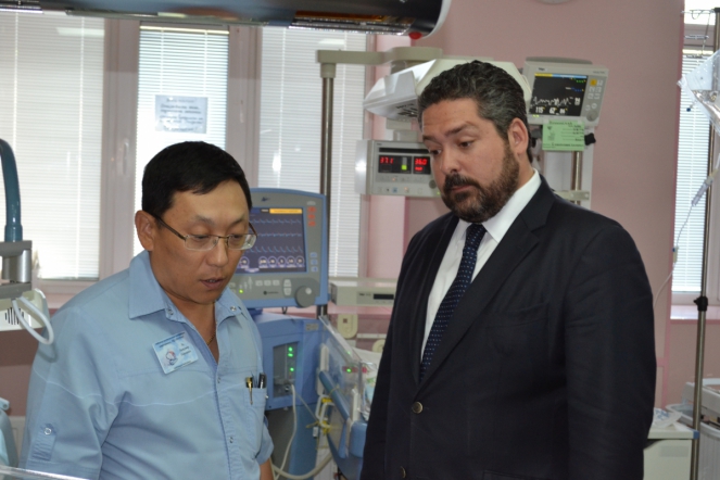 Его Императорское Высочество Великий Князь Георгий Михайлович посетил Педиатрический университет 2