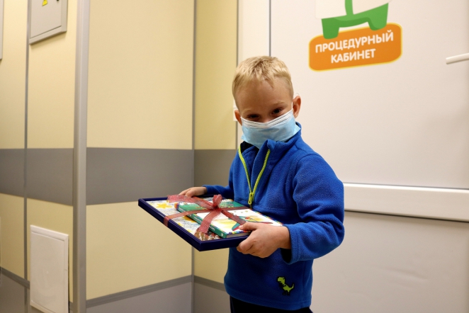 Волонтеры  посетили Детский пульмонологический центр