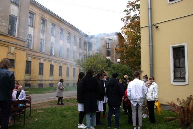 В СПбГПМУ прошли пожарно-тактические учения 1
