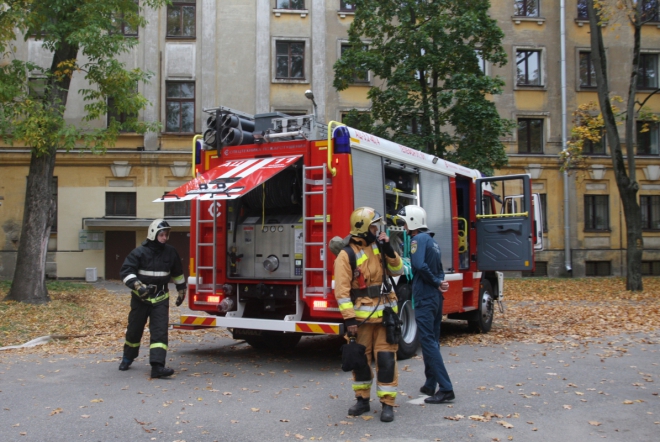 В СПбГПМУ прошли пожарно-тактические учения 4
