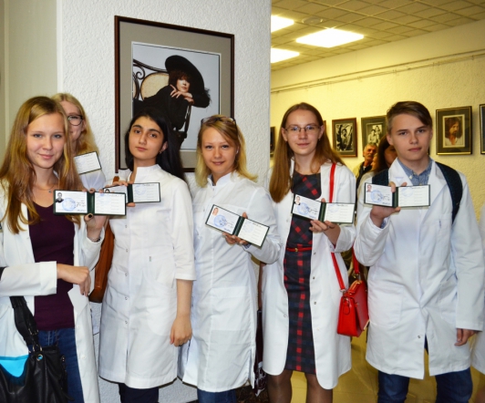 Более 700 первокурсников пополнили ряды студенческой семьи Педиатрического университета